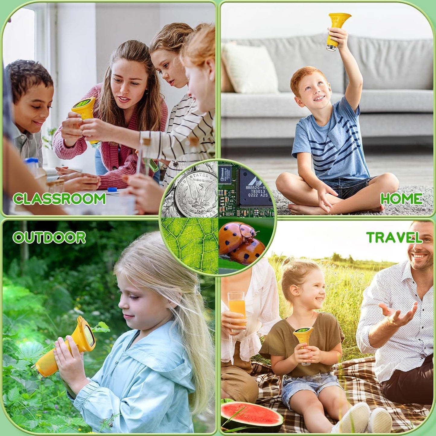 Kids Digital Microscope