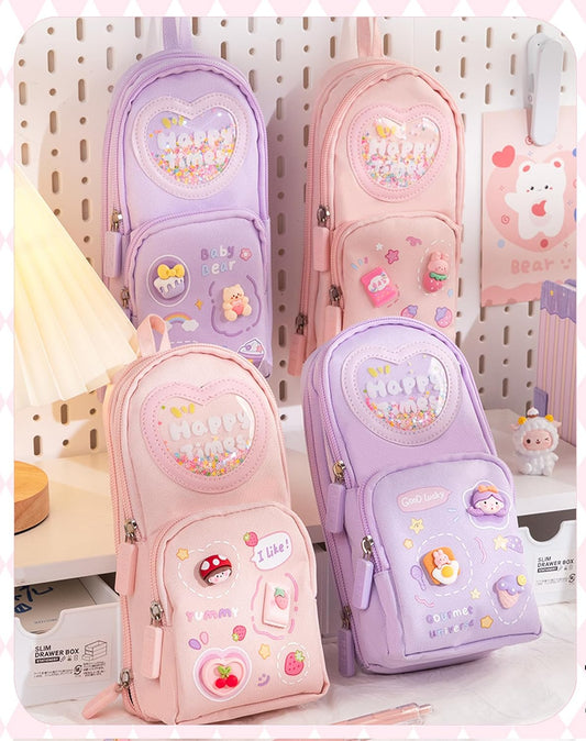 Mini Backpack Pencil Case