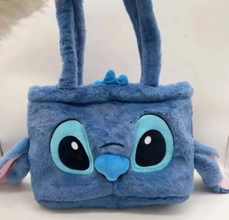 Stitch Plush Handbag for Girls