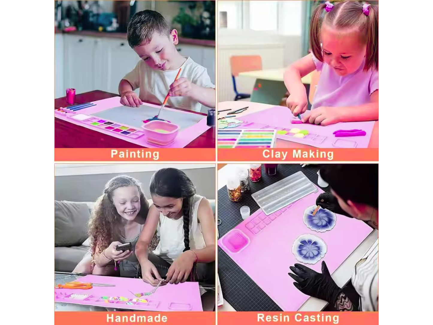 MessyMate™ Art Mat   سجادة سيليكون  للفنون