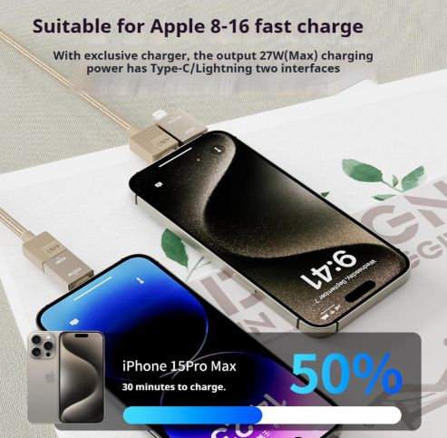 4-in-1 Magnetic Fast Charge Cable