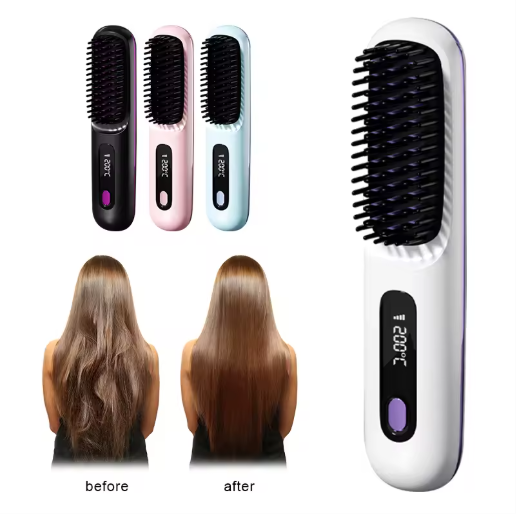 Hair Straightener Brush