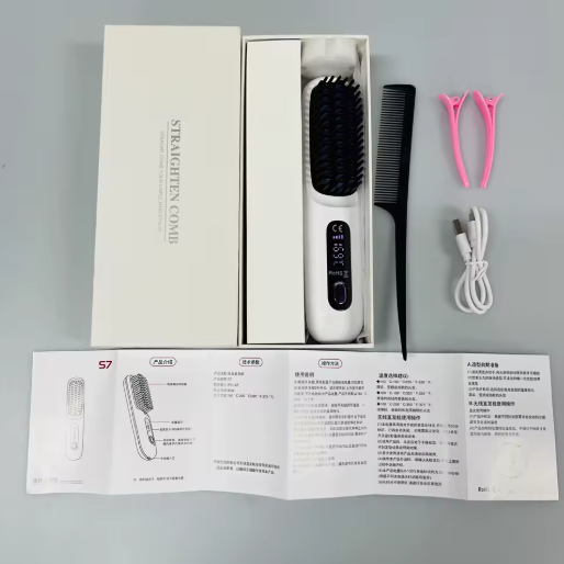 Hair Straightener Brush