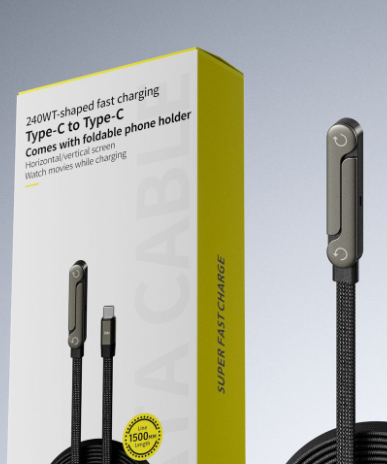 240W Fast Charging Cable with stand