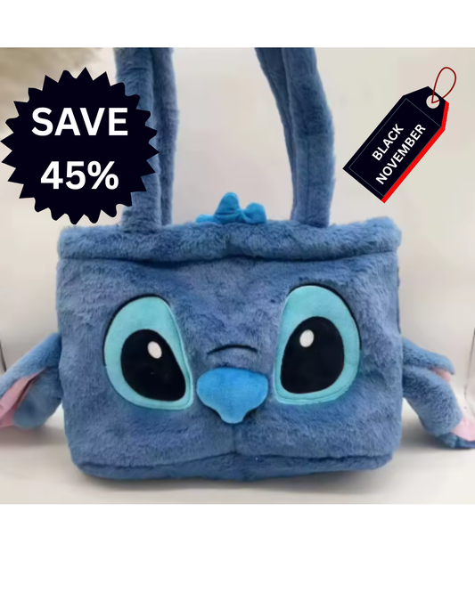Stitch Plush Handbag for Girls