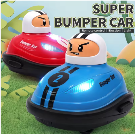 Battle Bumper Cars – Red vs Blue Family Fun Set