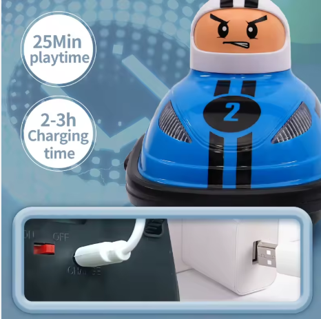 “Battle Bumper Cars – Red vs Blue Family Fun Set”