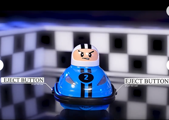 “Battle Bumper Cars – Red vs Blue Family Fun Set”