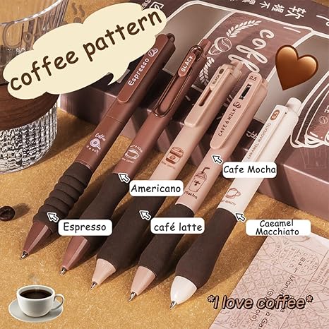 Coffee Lovers Ball Point Pens