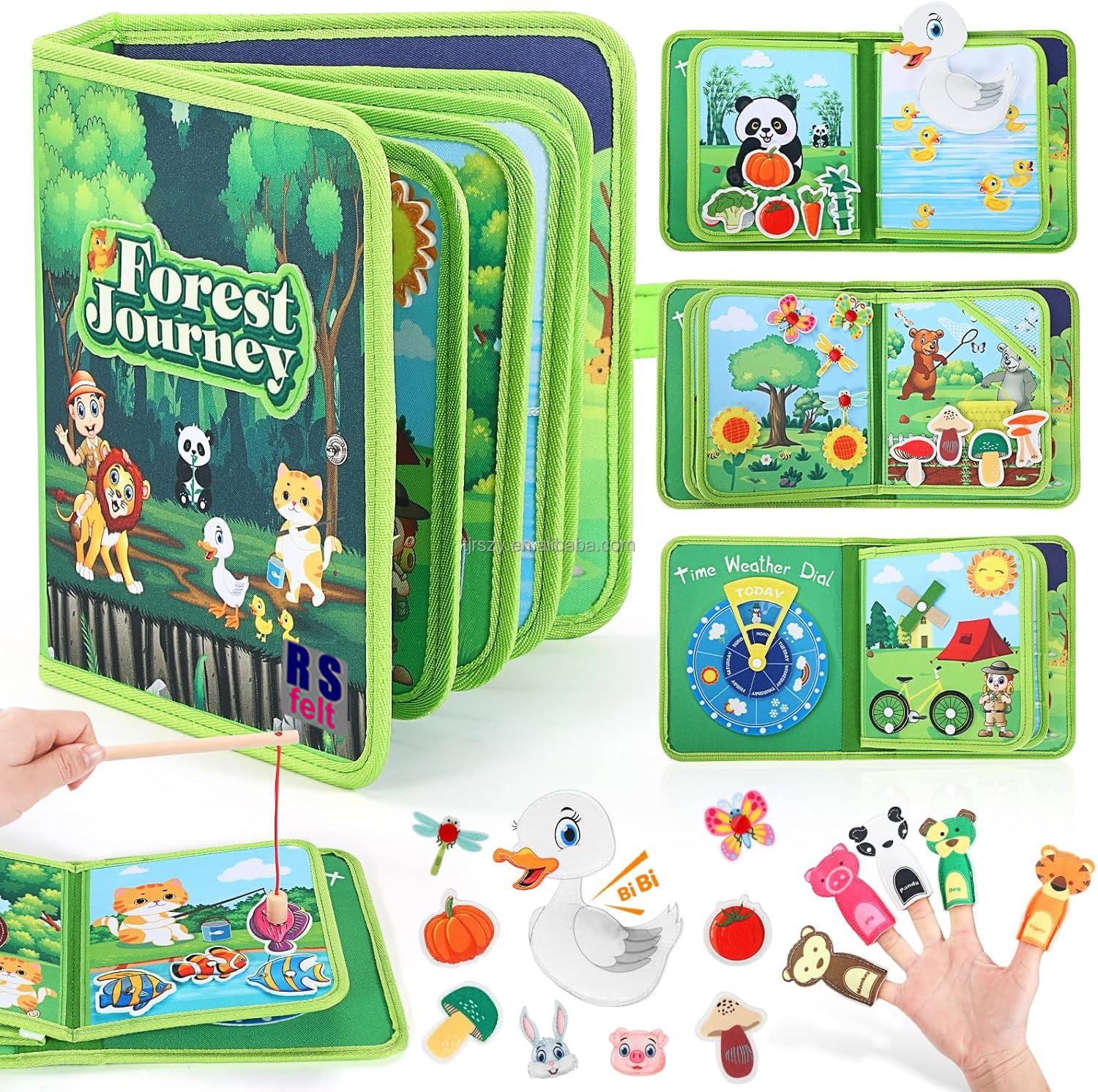 LittleForest™ – 20-in-1 Montessori Busy Book