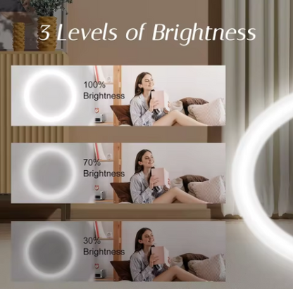BeautyGlow Portable LED Mirror