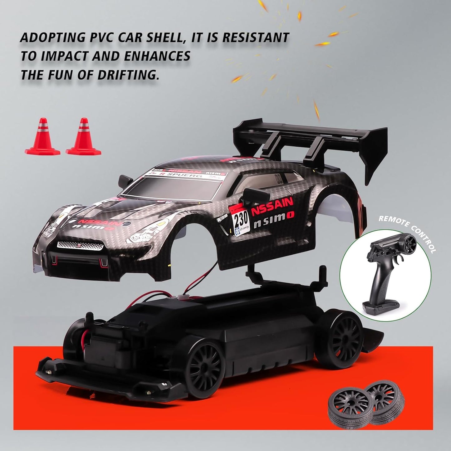 Turbo 4WD RC Drift Car