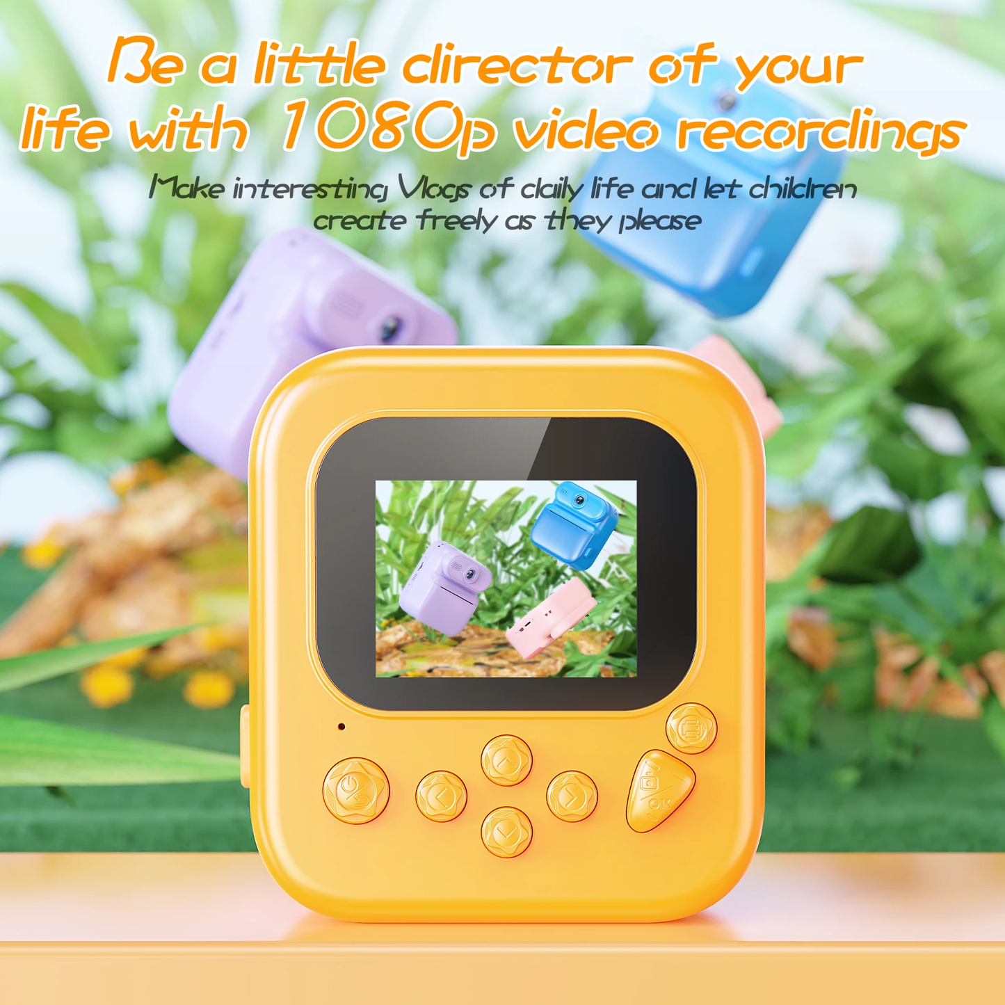 SnapFun™ Kids Instant Print Camera
