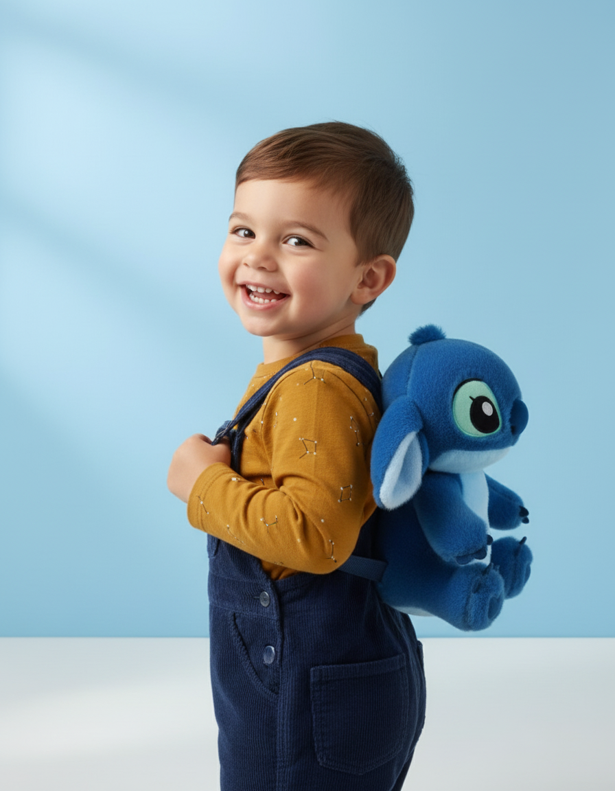 Stitch Plush Backpack