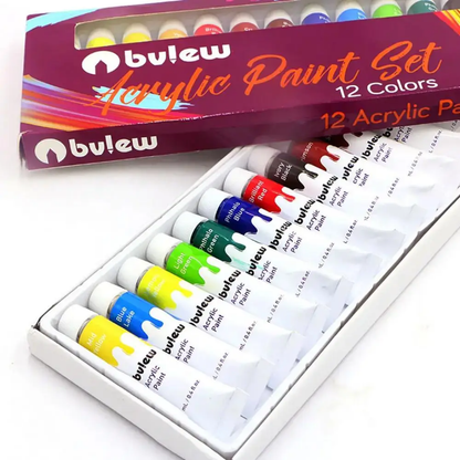 Silicone Art Mat +Brushes+ Acrylic paint set