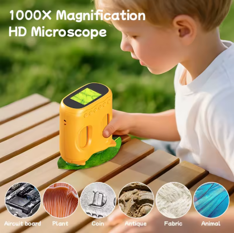 2 in 1 Kids Digital Telescope and Microscope